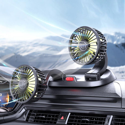 ventilateur de voiture à double tête